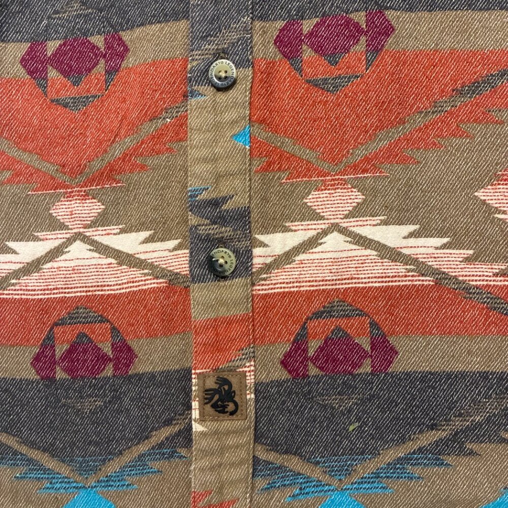 Legendary Whitetails Men's Harbor Heavyweight Flannel Southwest Shirt Size XL - Picture 5 of 8